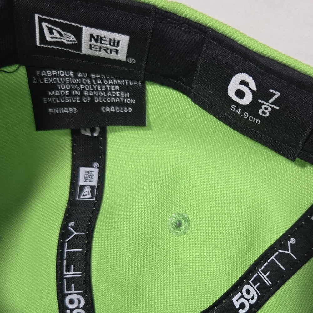 Seattle Seahawks New Era Kickoff Fitted Hat New Sz 6 7/8 - Picture 5 of 10